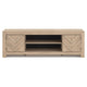 Cany TV Media Console with Firplace Option | 2 Doors | Tan Brown | 71"