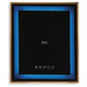 Rexy Accent Table with Built-In Speaker | Gold Metal | Black Mirror | 22"