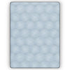 Pmy Hybrid Full Mattress | Gel Memory Foam | Edge Support System | Blue | 12"
