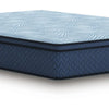 Pmy Hybrid Full Mattress | Gel Memory Foam | Edge Support System | Blue | 12"