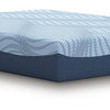 Ammy Memory Foam Full Mattress | Firm Foam Support | Light Blue | 10"