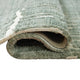 Cayo 8x10 Large Area Rug | Teal Abstract Linear Accents | White Polyester