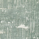 Cayo 8x10 Large Area Rug | Teal Abstract Linear Accents | White Polyester