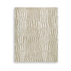 Bella 8x10 Large Area Rug with Abstract Linear Patterns | Beige-White