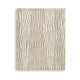 Bella 8x10 Large Area Rug with Abstract Linear Patterns | Beige-White