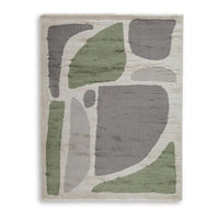 Green, Gray, Ivory