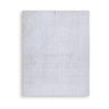Worly 8x10 Large Area Rug | Textured Linear Patterns | Light Gray Faux Fur