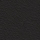 Modie Oversized Square Ottoman | Low Profile | Black Faux Leather 32"