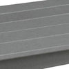 Covi Outdoor Cocktail Table with Slatted Top Design | Gray HDPE 48"