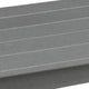 Covi Outdoor Cocktail Table with Slatted Top Design | Gray HDPE 48"
