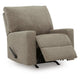 Vely Manual Rocker Recliner Chair | Cushioned Back | Hemp Polyester