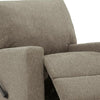 Vely Manual Rocker Recliner Chair | Cushioned Back | Hemp Polyester