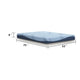 Ryna Memory Foam Full Mattress | Firm Foam Support | Blue Fabric 8"