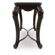 May Sofa Console Table with Ornate Carved Design | Cabriole Legs | Brown Wood 51"