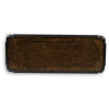 May Sofa Console Table with Ornate Carved Design | Cabriole Legs | Brown Wood 51"