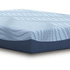 Ammy Memory Foam Full Mattress | Firm Foam Support | Light Blue Fabric 10"