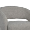 Nash Accent Chair with Swivel Base | Open Barrel Back | Pebble Boucle