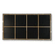 Patty Rectangular Wall Art | Mosaic Stone Pattern | Gray | Taupe 47x87