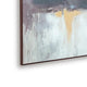 Gatty Wall Art with Abstract Horizon Design | Blue-Gray Canvas 48x72