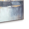 Gatty Wall Art with Abstract Horizon Design | Blue-Gray Canvas 48x72