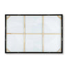 Archy Framed Canvas Wall Art | Geometric Abstract Design | Multicolor 48x72