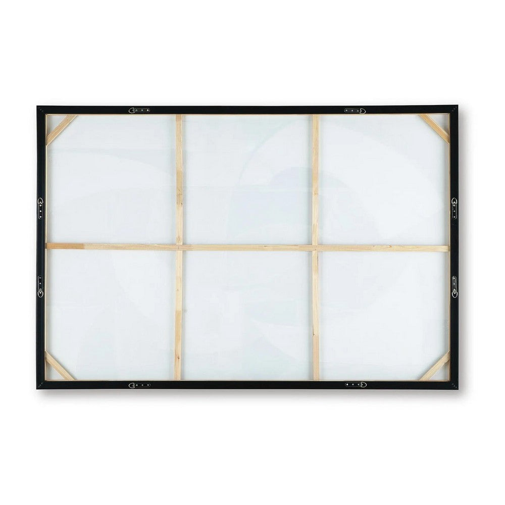 Archy Framed Canvas Wall Art | Geometric Abstract Design | Multicolor 48x72
