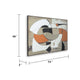 Archy Framed Canvas Wall Art | Geometric Abstract Design | Multicolor 48x72