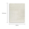 Malvin 8x10 Large Washable  Area Rug | Geometric Motifs | S&stone Beige
