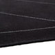 Maro Large Area Rug | Geometric Design | Low Pile | Black & White Wool 8x10