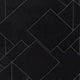 Maro Large Area Rug | Geometric Design | Low Pile | Black & White Wool 8x10