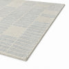 Dyni Large Area Rug | Geometric | Coastal Blue & Ivory Wool Polyester 8x10