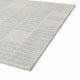 Dyni Large Area Rug | Geometric | Coastal Blue & Ivory Wool Polyester 8x10
