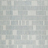 Dyni Large Area Rug | Geometric | Coastal Blue & Ivory Wool Polyester 8x10