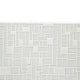 Risa Large Area Rug | Geometric Motifs | Ivory Wool Cotton Blend 8x10