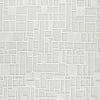 Risa Large Area Rug | Geometric Motifs | Ivory Wool Cotton Blend 8x10