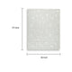 Risa Large Area Rug | Geometric Motifs | Ivory Wool Cotton Blend 8x10