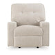 Bonny Rocking Recliner Chair | Manual Pull Tab | Stone Beige Polyester