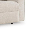 Bonny Rocking Recliner Chair | Manual Pull Tab | Stone Beige Polyester