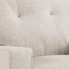 Bonny Rocking Recliner Chair | Manual Pull Tab | Stone Beige Polyester