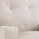 Bonny Rocking Recliner Chair | Manual Pull Tab | Stone Beige Polyester