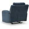 Daso Zero Wall Recliner Chair | Manual Pull Tab | Ink Blue Polyester