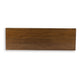 Beca Sofa Console Table | 60" Hinged Flip Top | Lower Shelf | Brown