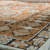 Nyas 8 x 10 Large Area Rug | Aztec Inspired Patterns | Sienna & Ivory