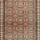 Nyas 8 x 10 Large Area Rug | Aztec Inspired Patterns | Sienna & Ivory