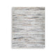 Myas 8 x 10 Large Area Rug | Memory Foam Pad | Abstract Gray Brown Faux Fur