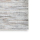 Myas 8 x 10 Large Area Rug | Memory Foam Pad | Abstract Gray Brown Faux Fur