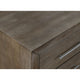 Nels Tall Dresser Chest | Plinth Base | 5 Drawers | Dark Pine Solid Wood