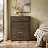 Dark Pine Brown, Pewter