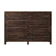 Cas Wide Dresser with 8 Drawers | Sengon Tekik Wood | Java Brown