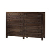 Cas Wide Dresser with 8 Drawers | Sengon Tekik Wood | Java Brown